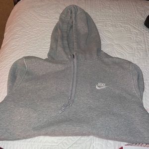 Light Grey NIKE hoodie